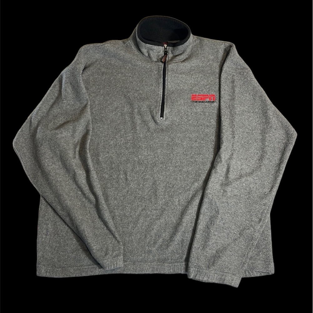 Vintage ESPN The Magazine Collar Sweater Size Extra Large